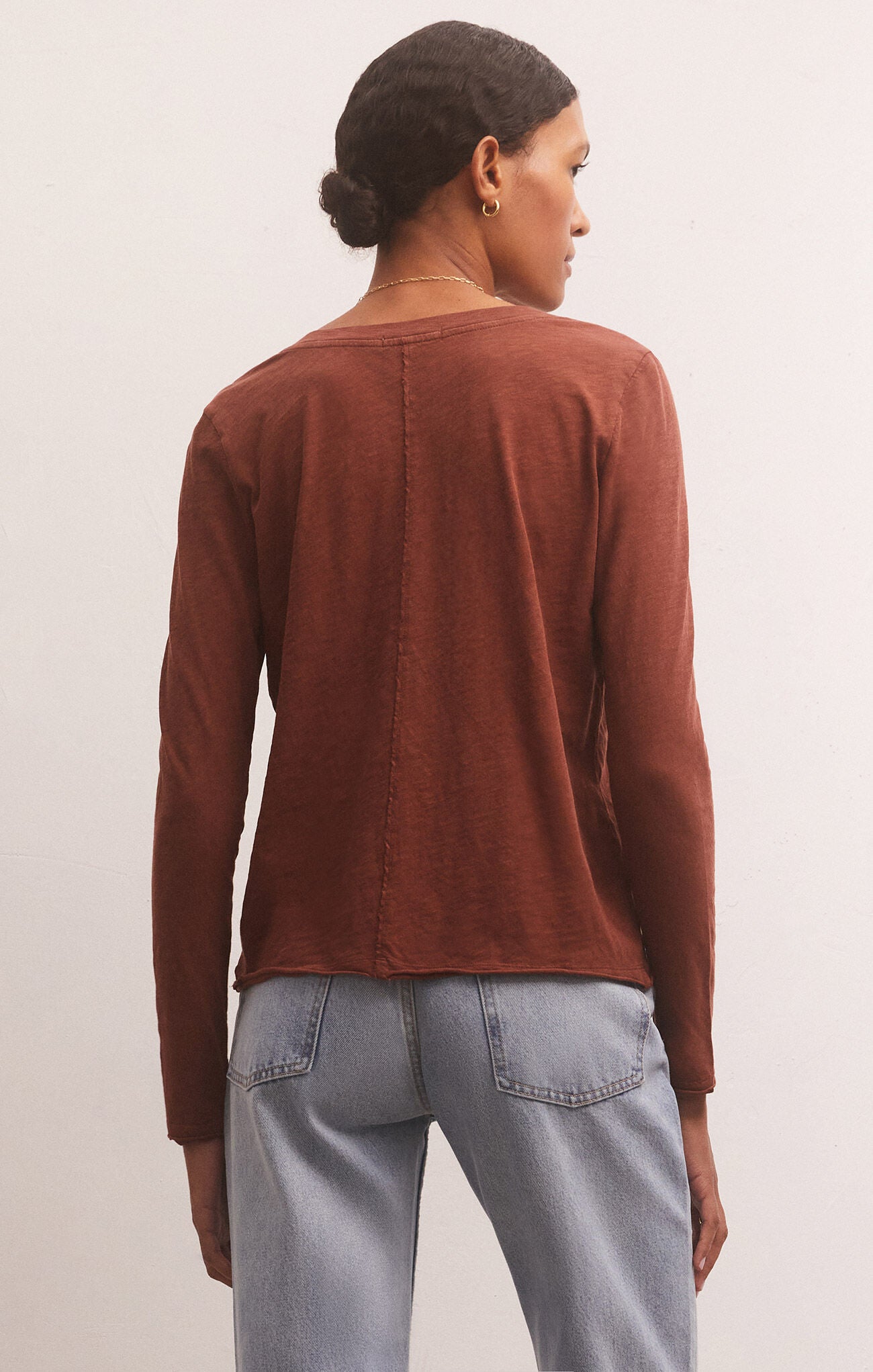 Dream Long Sleeve Slub Tee