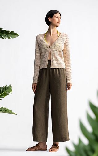 OPEN KNIT CARDI