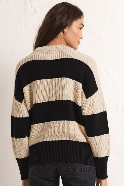 FRESCA STRIPE SWEATER