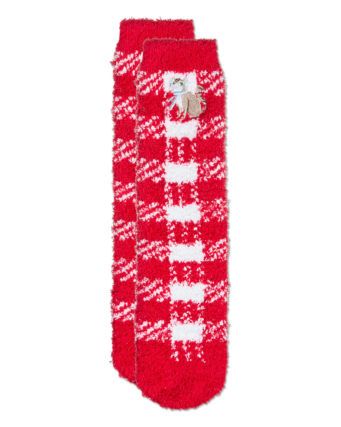 Cat Mistle Toes Cozy Crew Socks