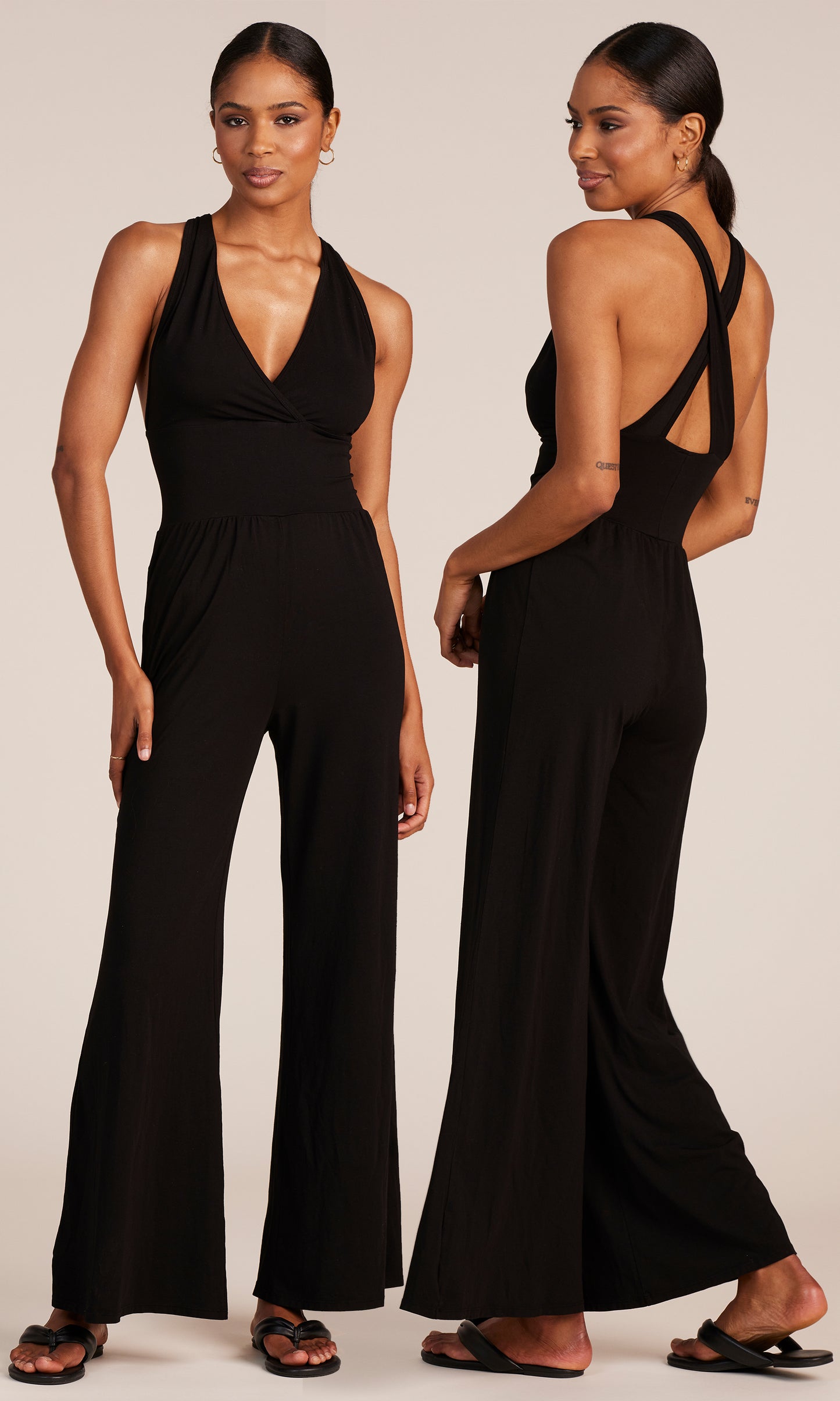WIDE LEG JUMPSUIT