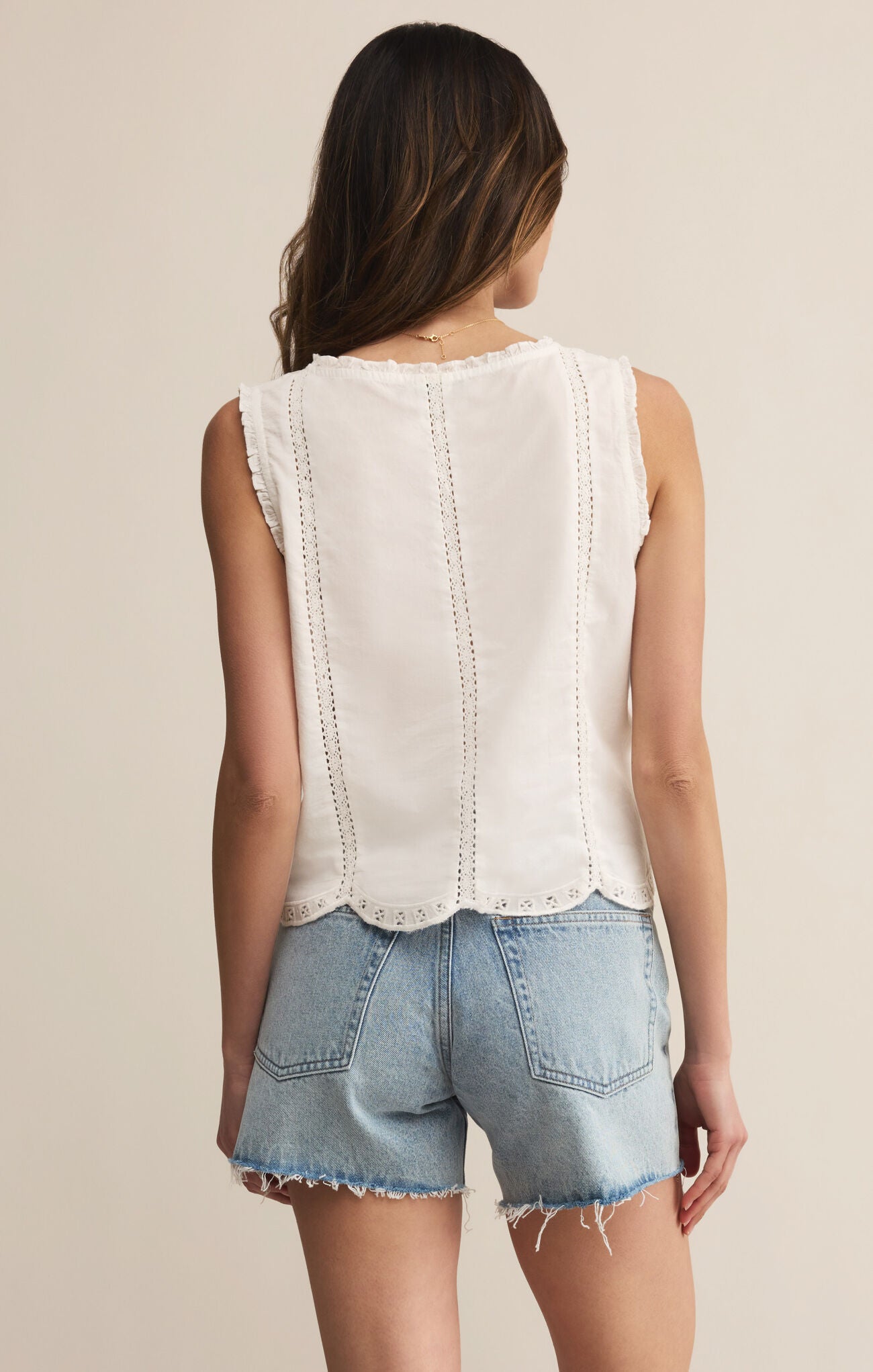 TOMI EMBROIDERED TANK