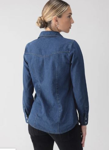 THE DENIM WESTERN SHIRT
