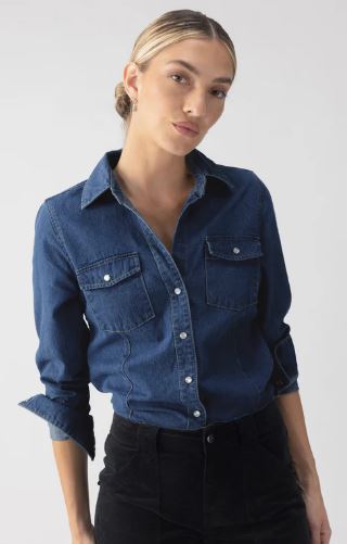 THE DENIM WESTERN SHIRT