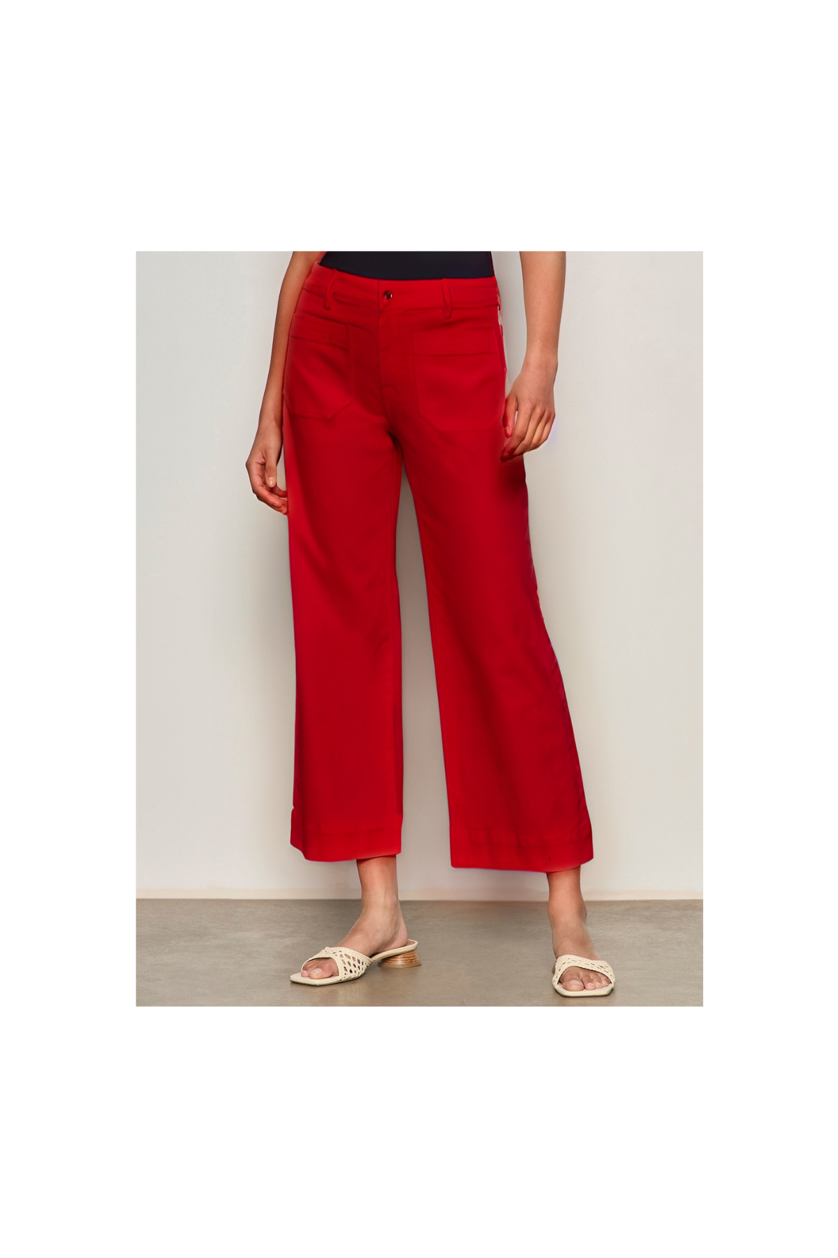 The Marine Standard Rise Crop Trouser