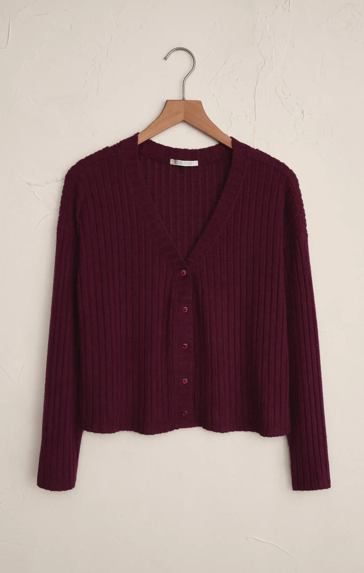 MARIA RIB CARDIGAN