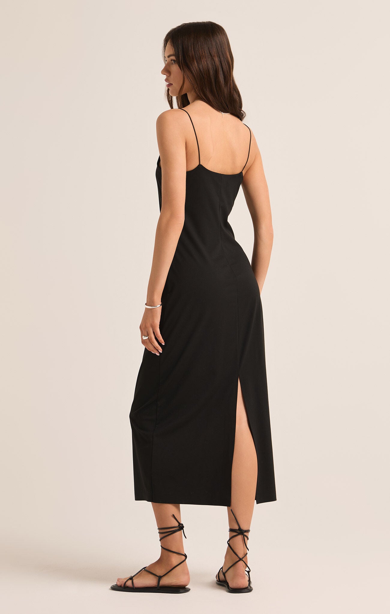 PAULINA SO SMOOTH MIDI DRESS