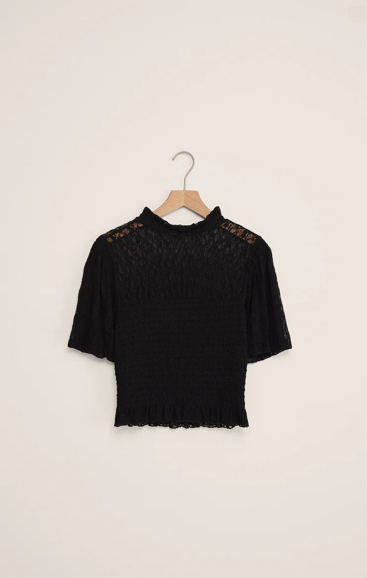 GLIMPSE LACE TOP