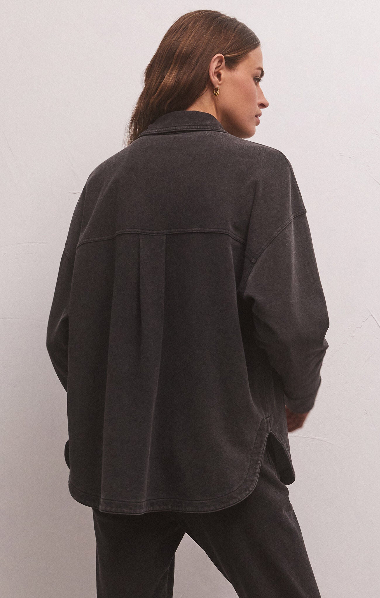 Z SUPPLY ALL DAY KNIT DENIM JACKET
