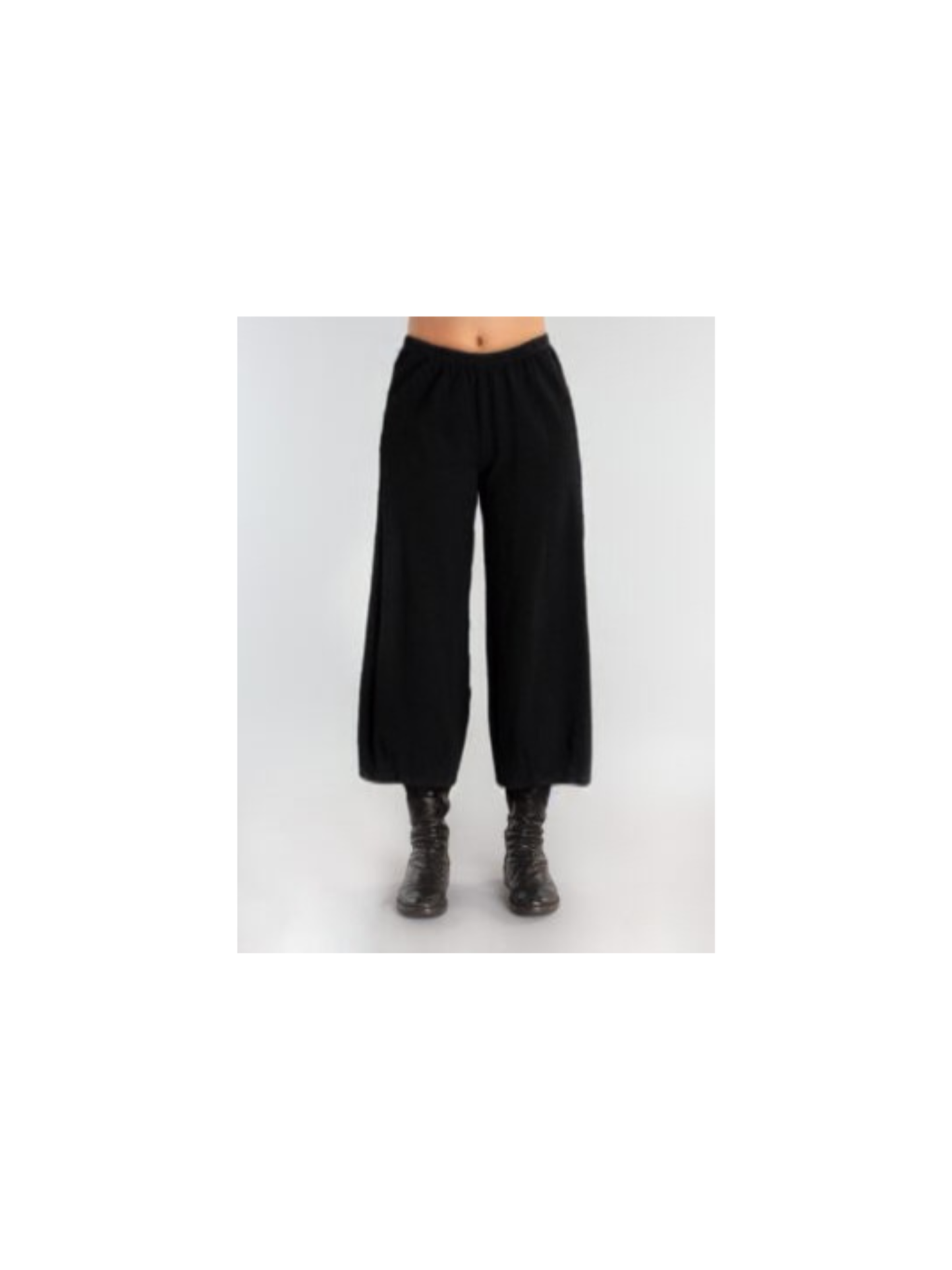 CROPPED PANT WITH DARTS
