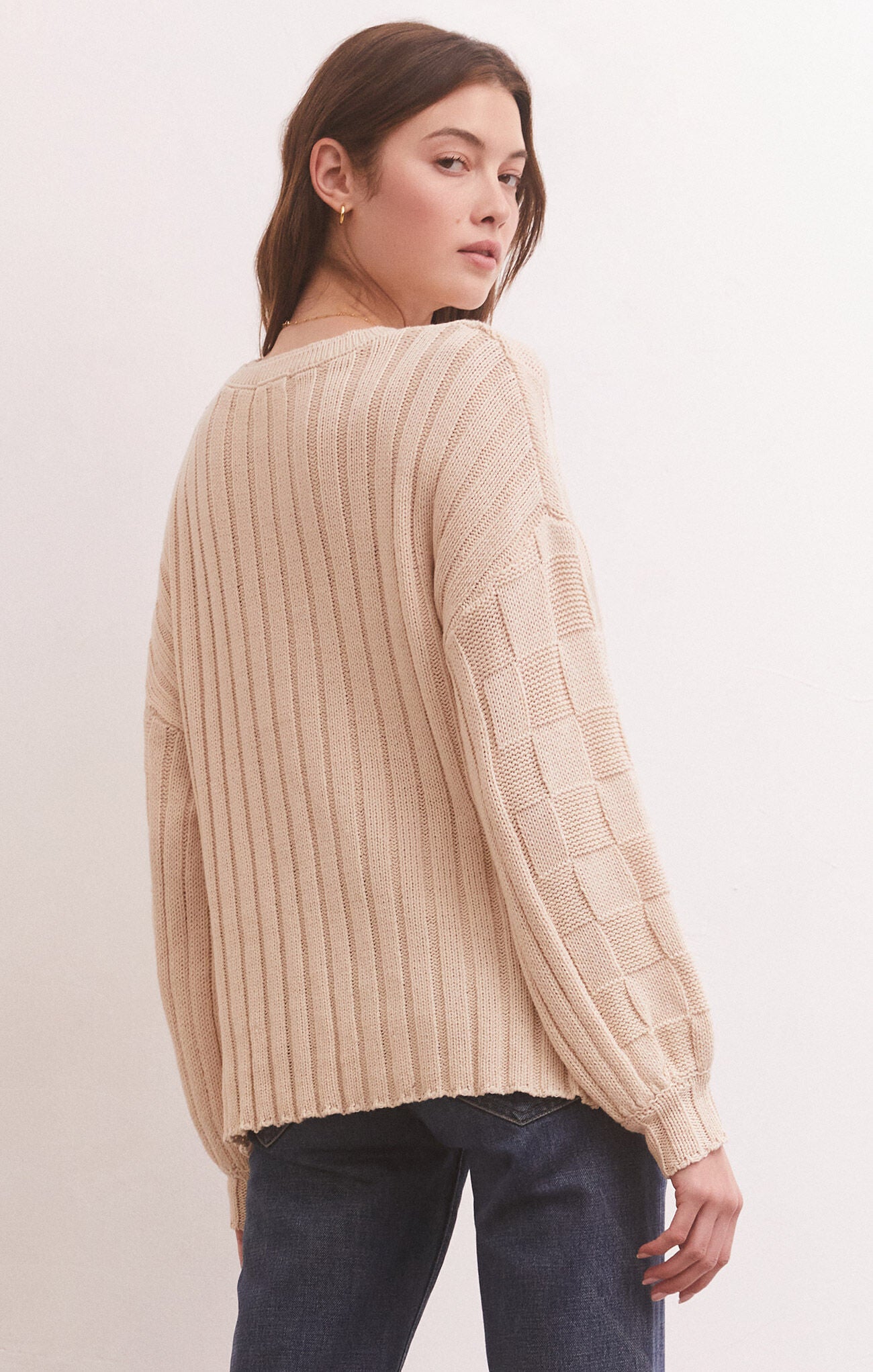 FOSTER CHECKER SWEATER