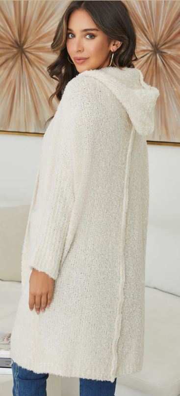 BOUCLE KNIT CARDIGAN