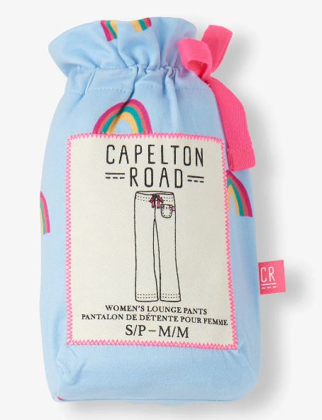 lucky rainbow pj pants in a bag