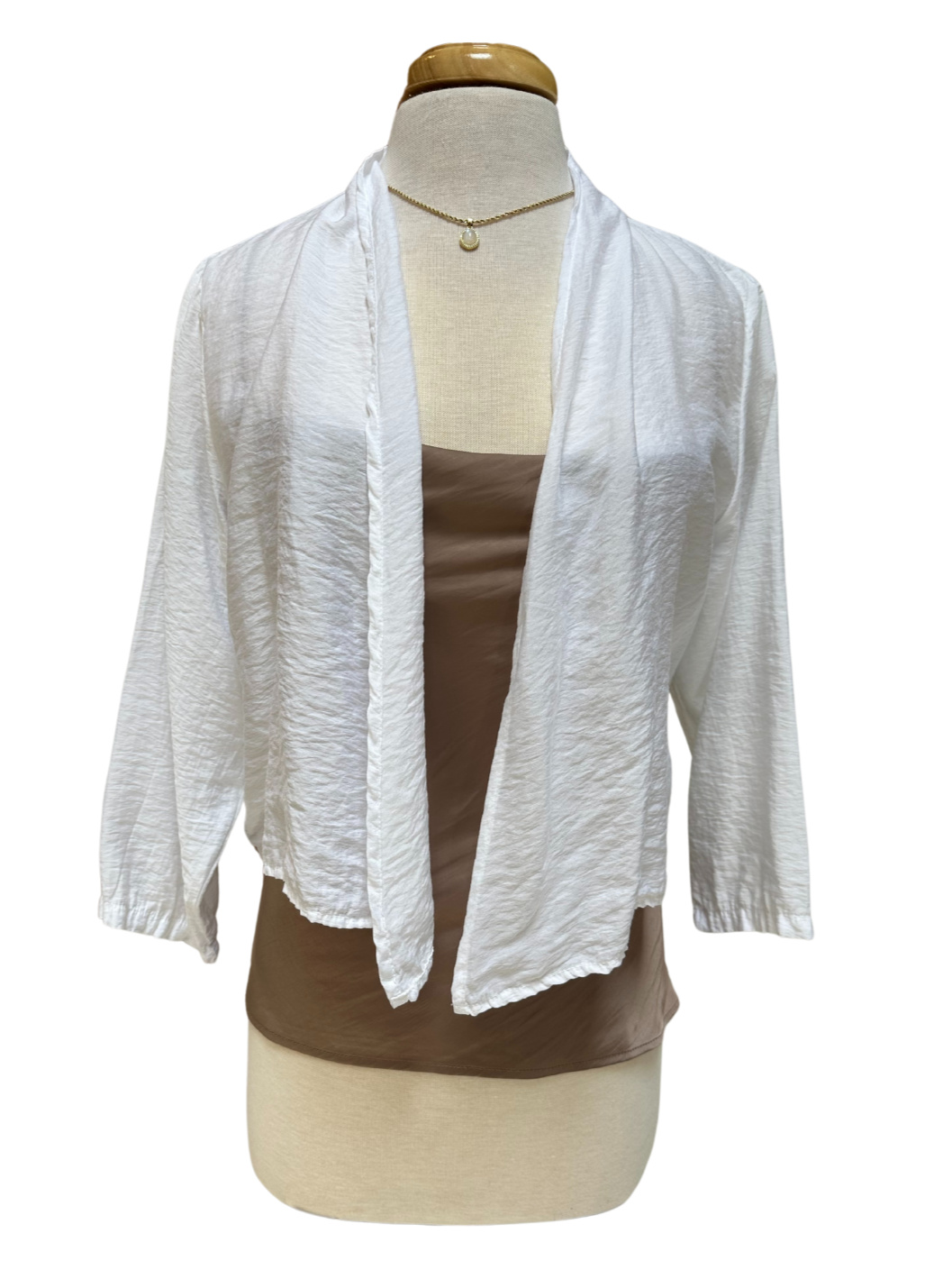 PARACHUTE CROP CARDIGAN