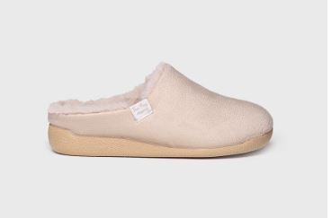 FUR LINED CLOG SLIPPER