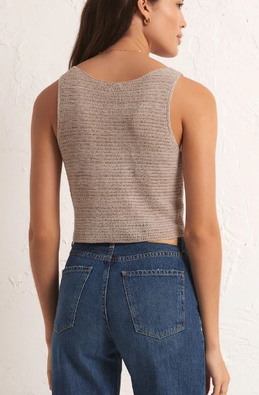 SANTORINI SWEATER TANK