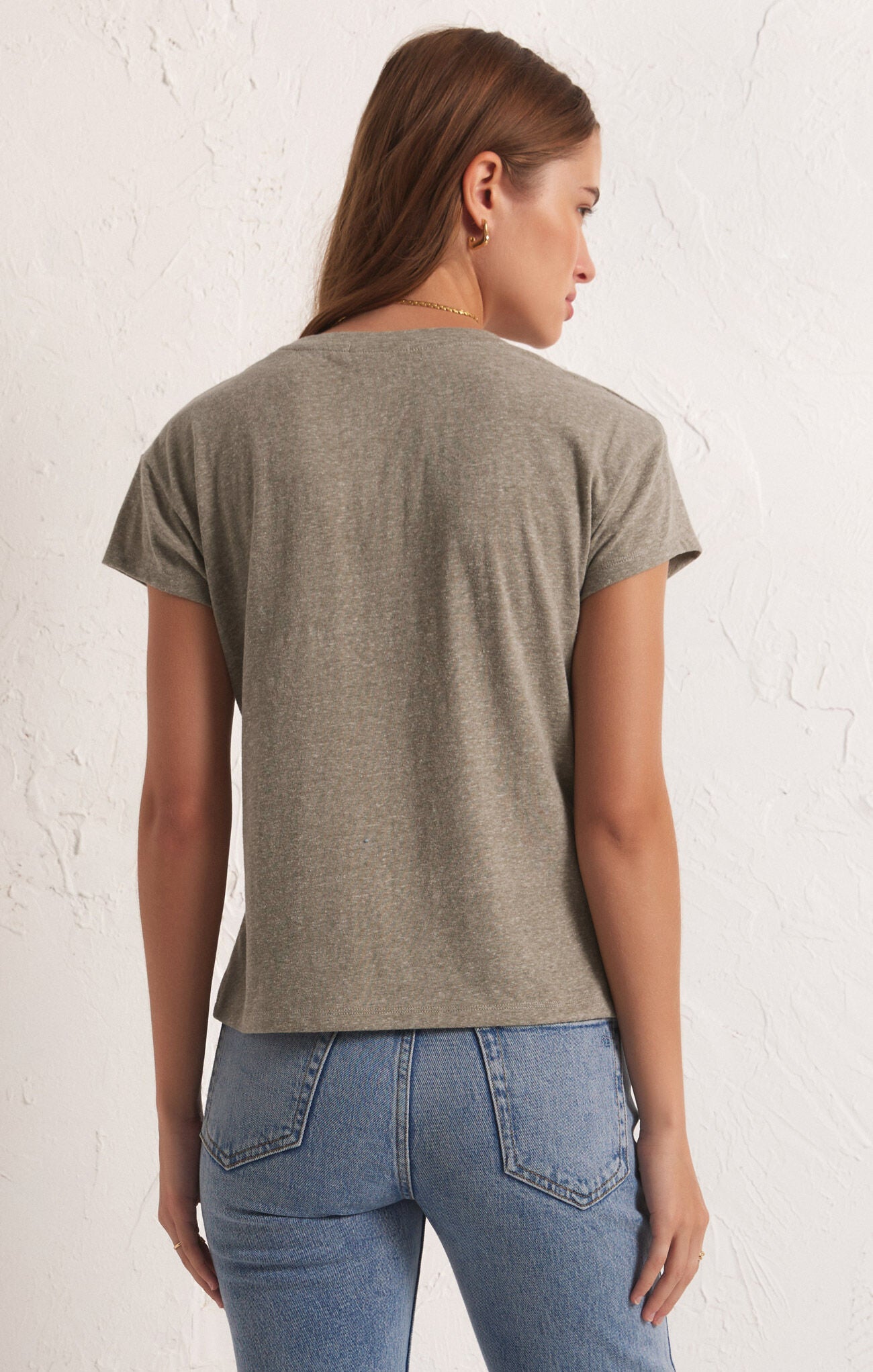 MODERN TRI BLEND CREW NECK TEE