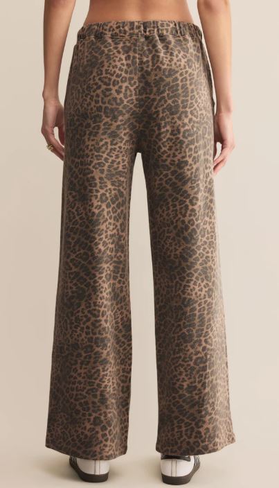 HUNTER LEOPARD KNIT PANT