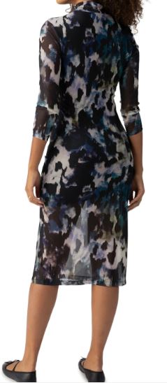 GATHER ME CLOSE MOCK DRESS