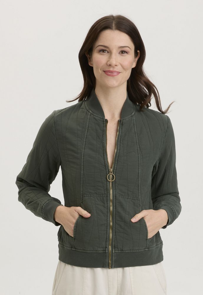 Hurston Quilted Bomber