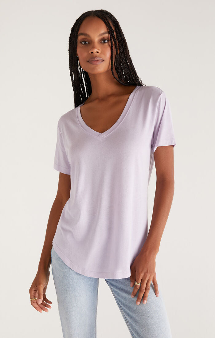 Kasey Modal V-Neck Tee