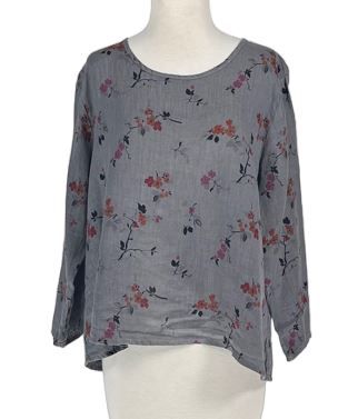 3/4 SPLIT BACK-CHERRY BLOSSOM