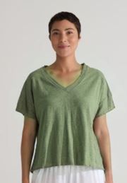 DEEP V S/S TOP