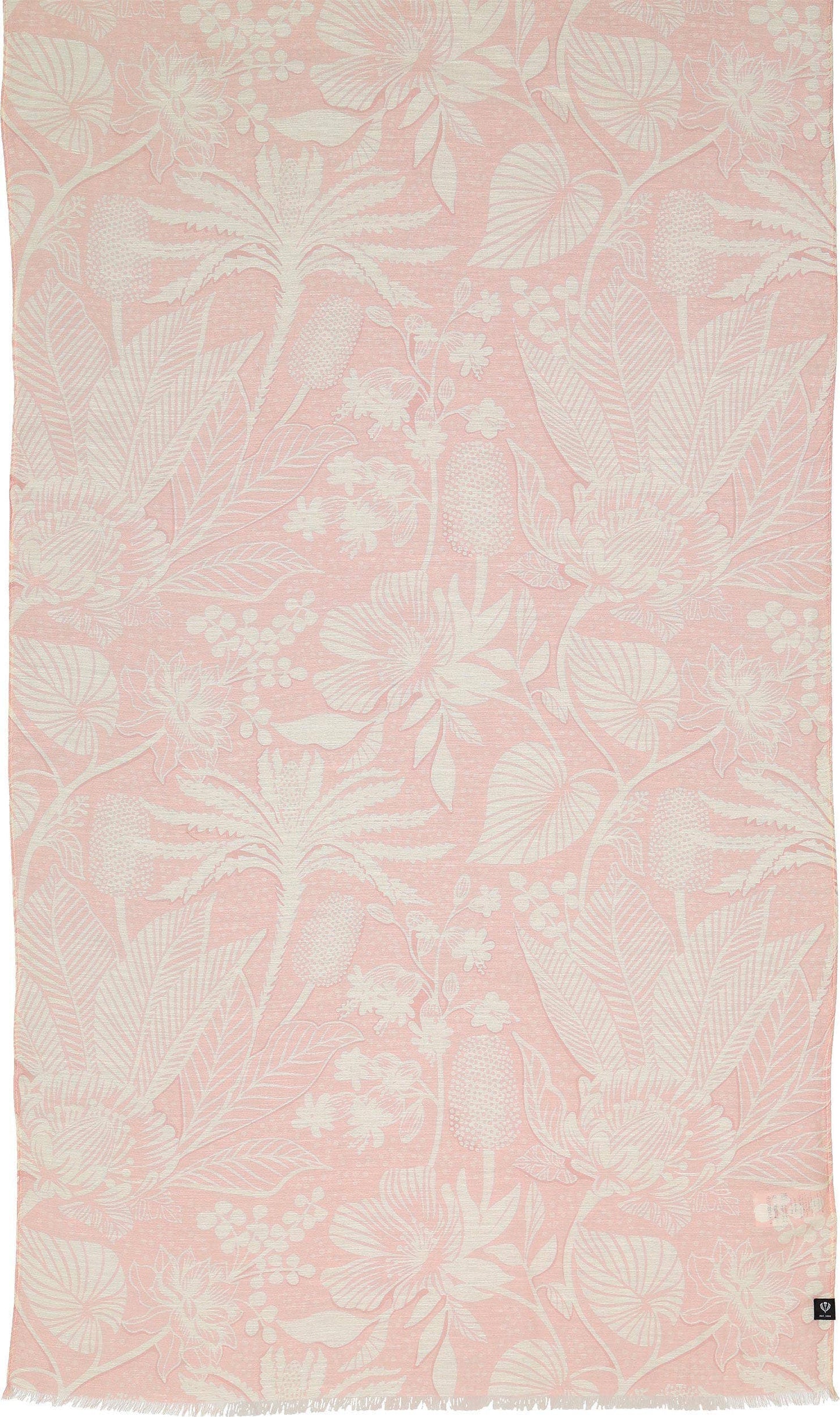FRAAS - The Scarf Company - Linen Palm Floral Foliage