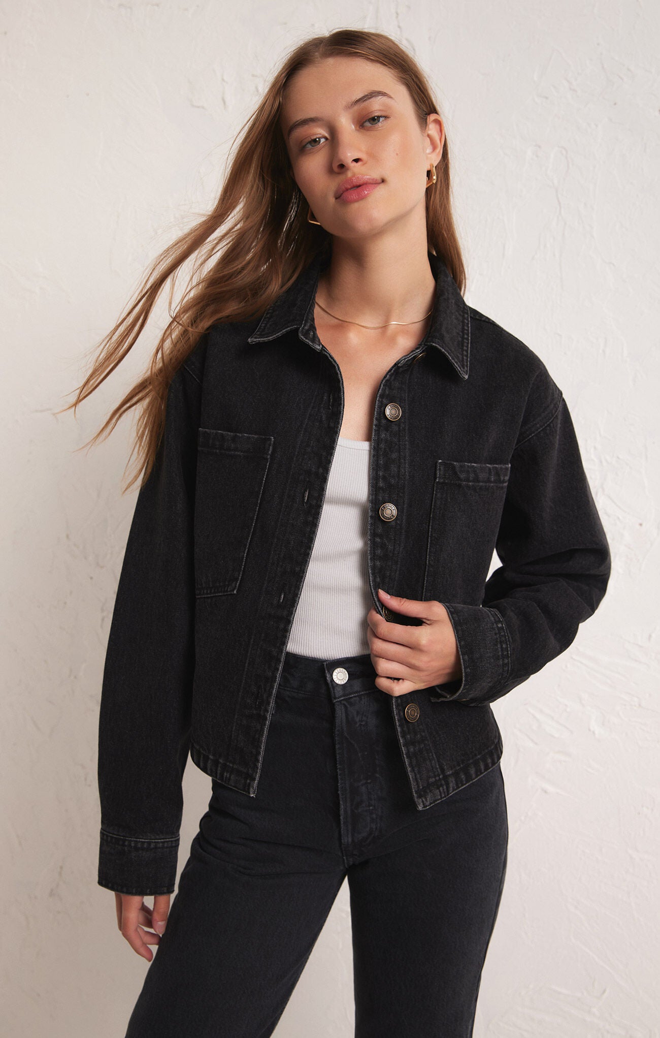 CROPPED DENIM
JACKET