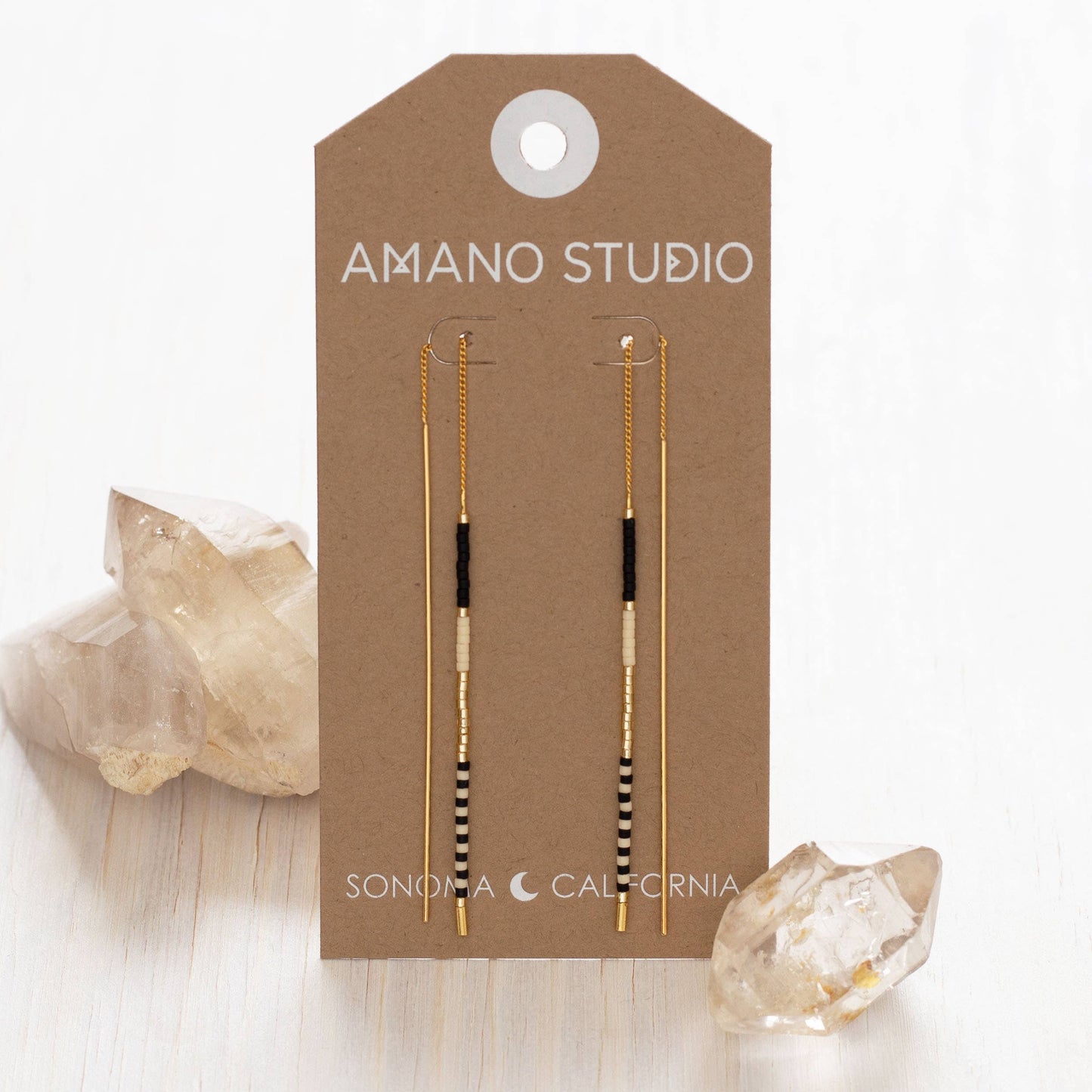 Amano Studio - Miyuki Seed Bead Threader Earrings