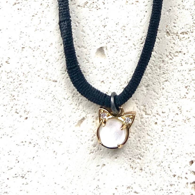 Cat earrings necklace bracelet pet jewelry