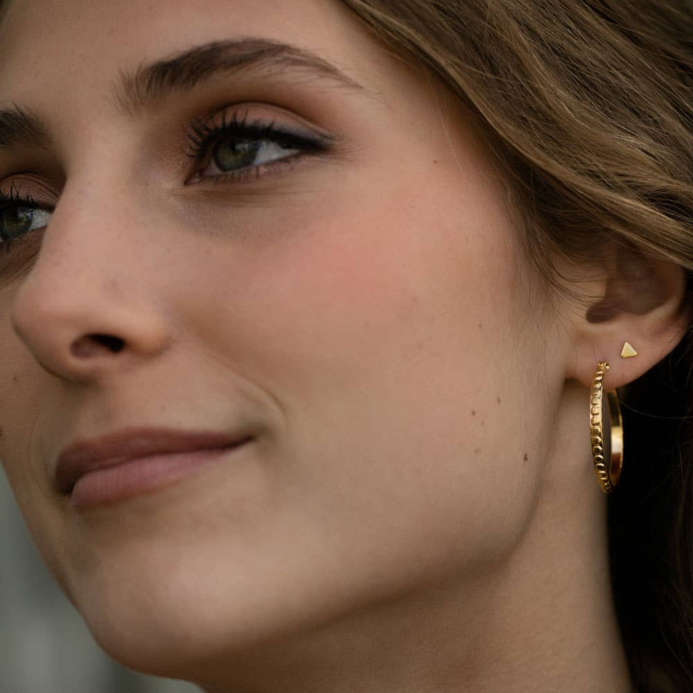 Amano Studio - Beaded Hoops - options
