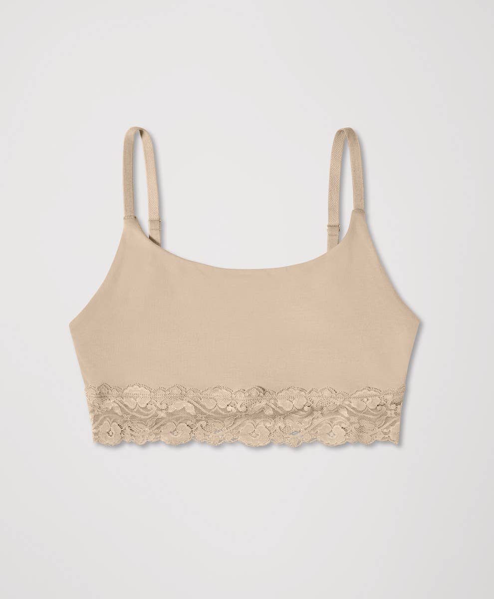 Women's Lace Modern Scoop Bralette
