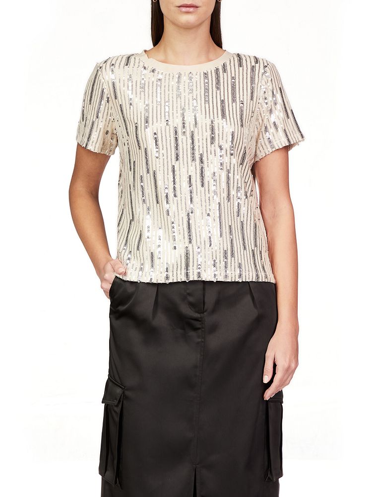 SEQUIN PERFECT TEE