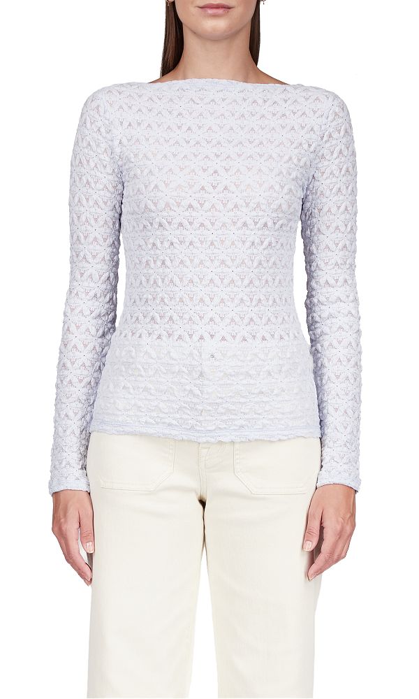 L/S BOATNECK TOP