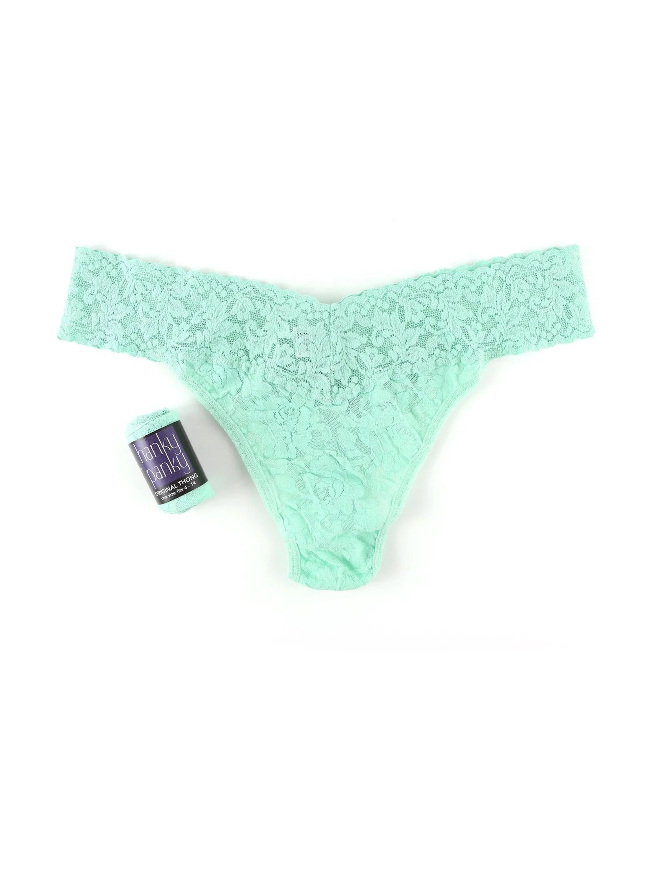Signature Lace Original Rise Thong