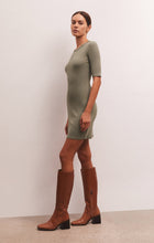 Load image into Gallery viewer, Carolina Elbow Sleeve Mini Dress
