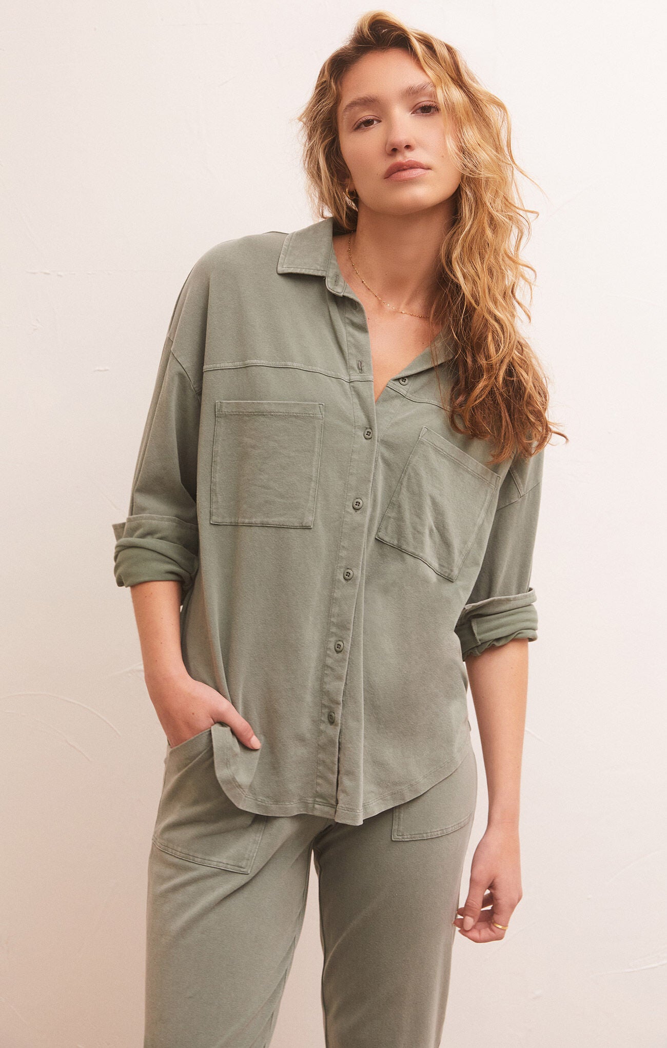Z Supply Niccola Button Up Top