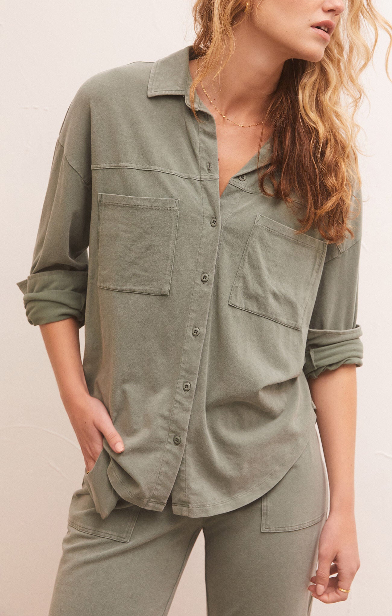 Z Supply Niccola Button Up Top