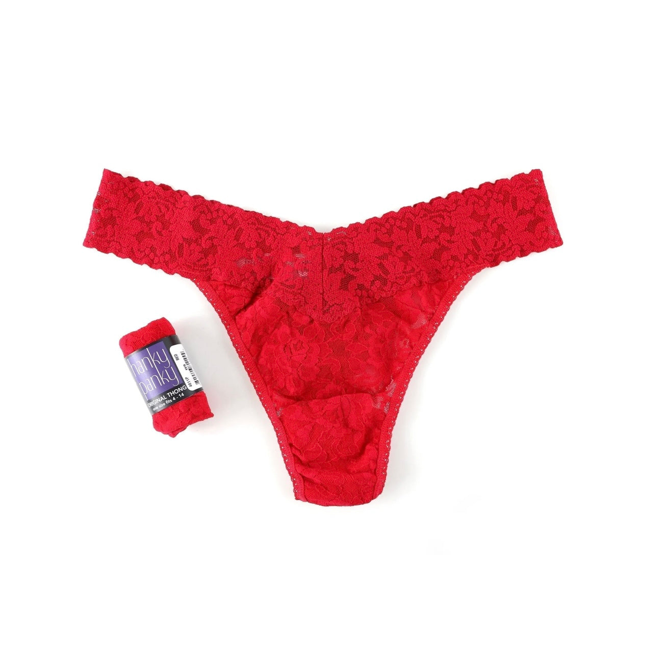 Signature Lace Original Rise Thong