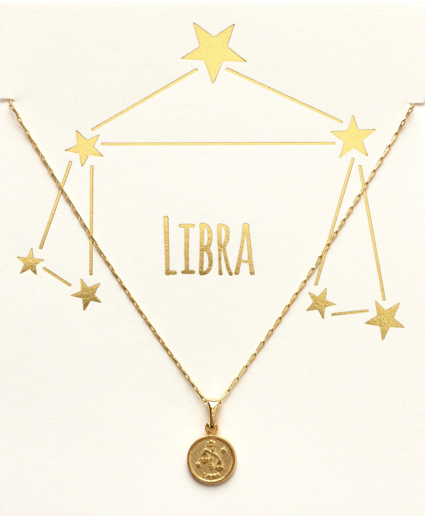 Tiny Zodiac Medallion
