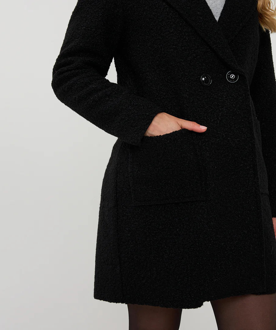 Long Boucle Cardigan