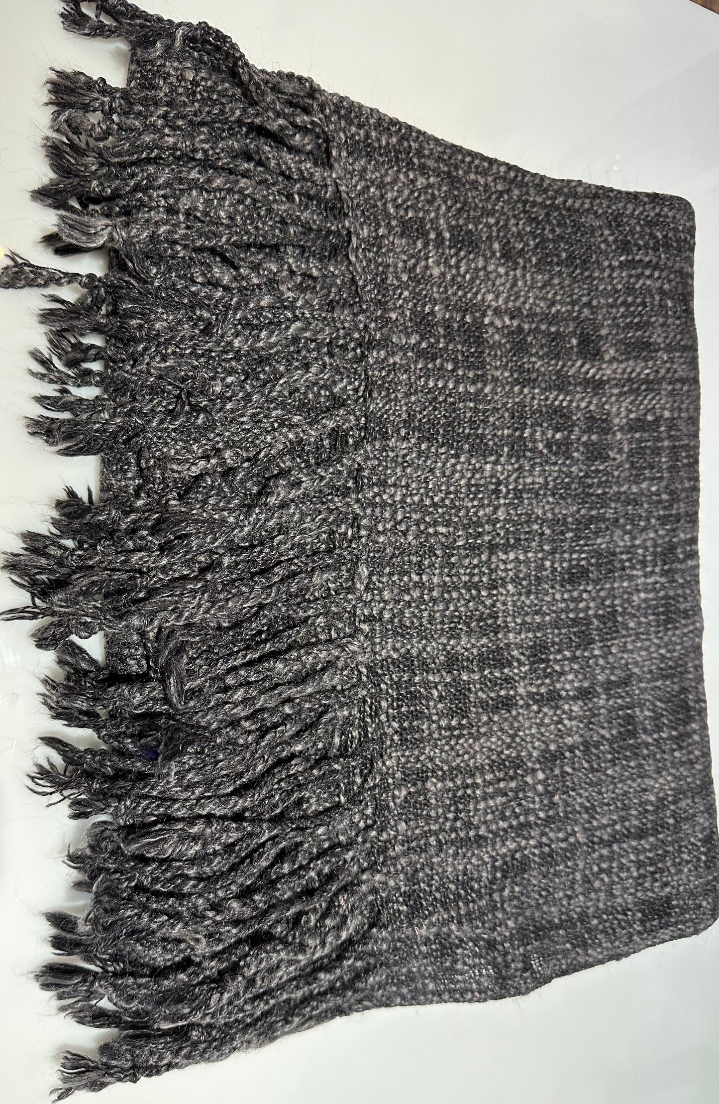 WOVEN PLAID SCARF