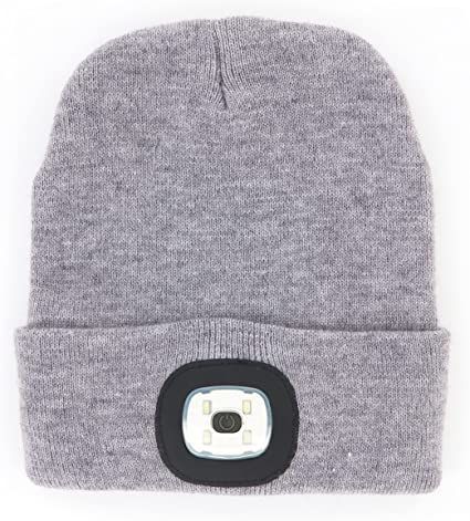 RECHRGEABLE LED BEANIE