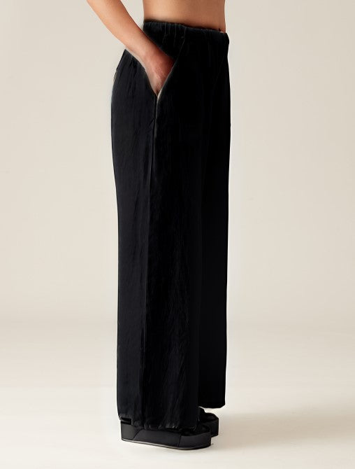 WIDE LEG PLEAT PANT
