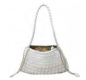 WOVEN SMALL TRIANGLE BAG