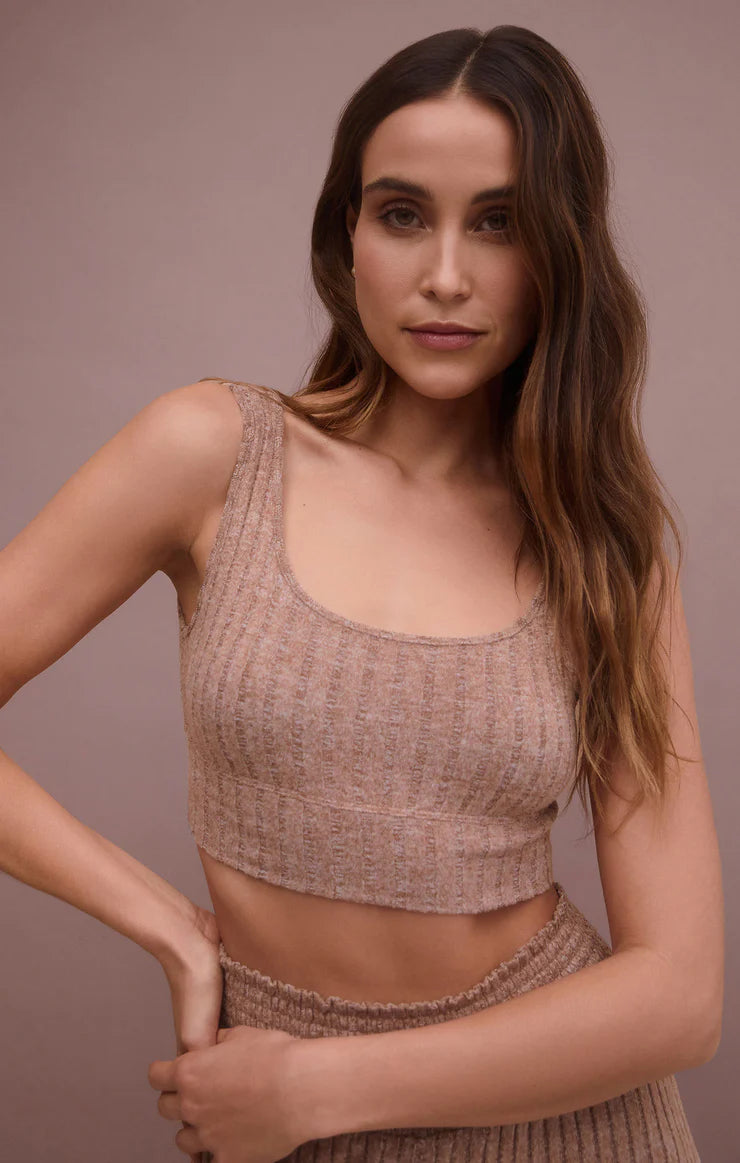 Z Supply Zoe Rib Tank Bra