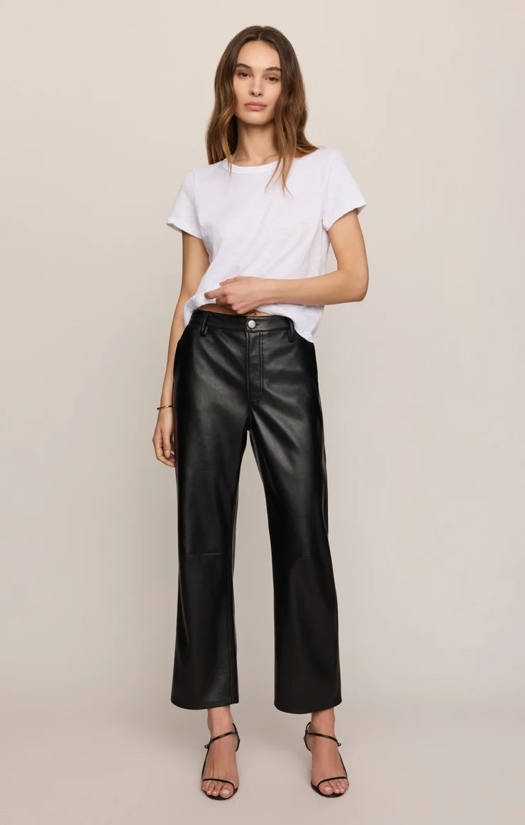 Vesper Faux Leather Pant - Z Supply