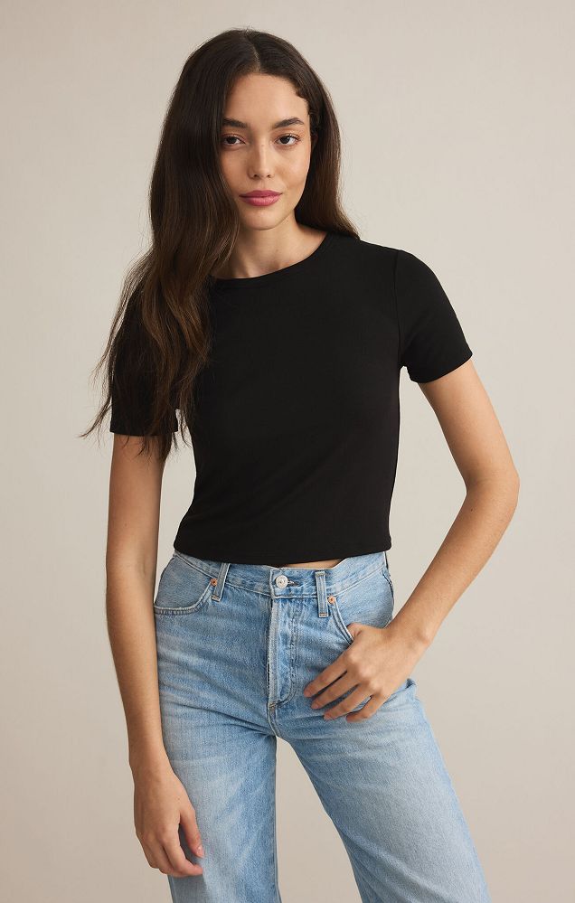 SECOND SKIN CREW TOP