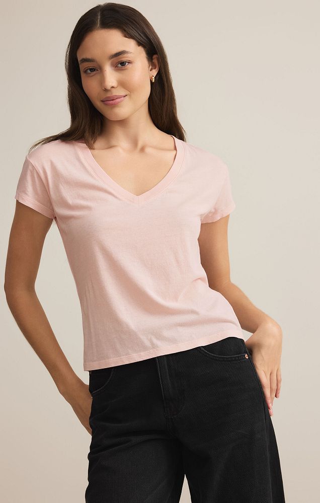 Z SUPPLY MODERN V-NECK TEE